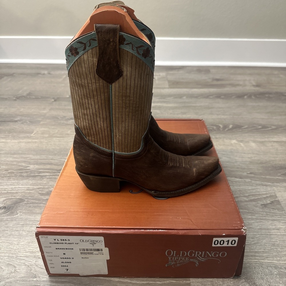 Old Gringo Women's Boots Size 7 Climbing P YL 585-3